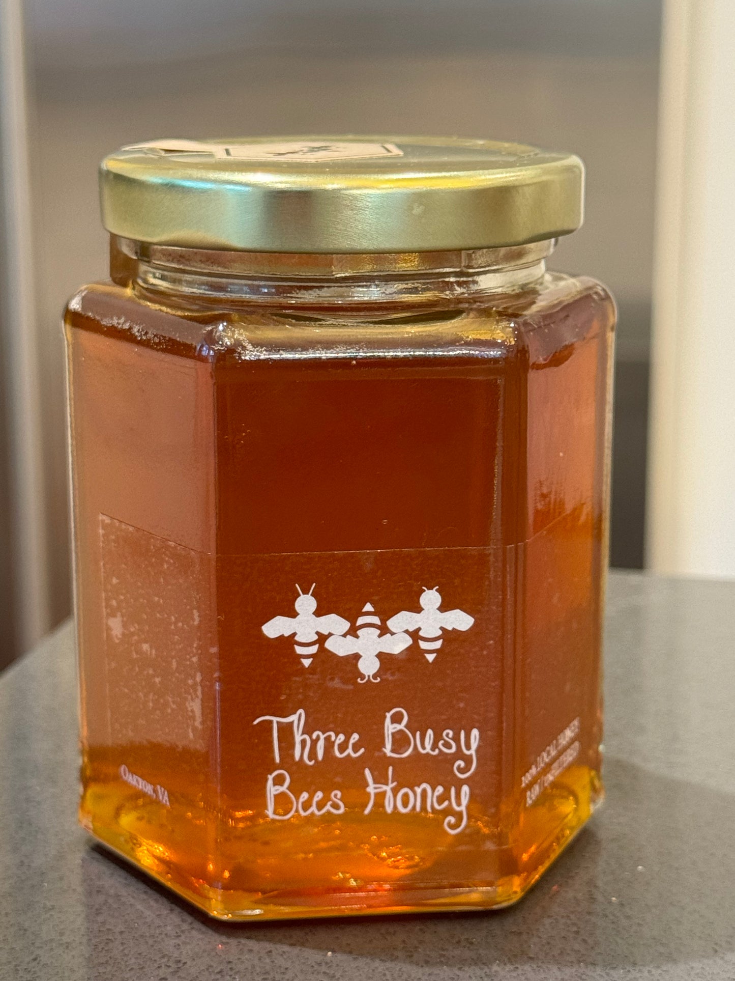 Raw Organic Local Honey - 9 oz.