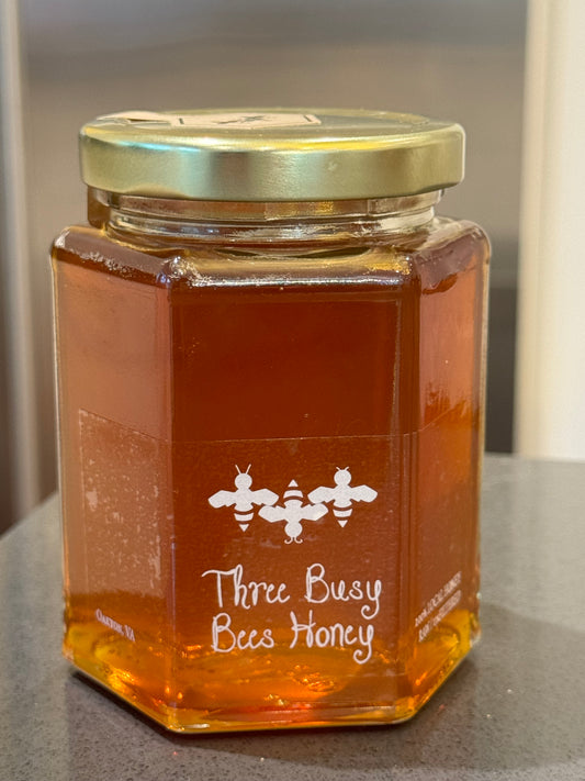 Raw Organic Local Honey - 9 oz.